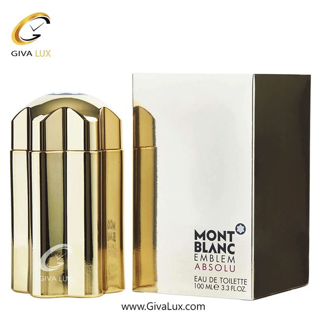  ادو تویلت مردانه مونت بلانش اورجینال مدل Mont Blanc Emblem Absolu | امبلم ابسولو حجم  100 میل
